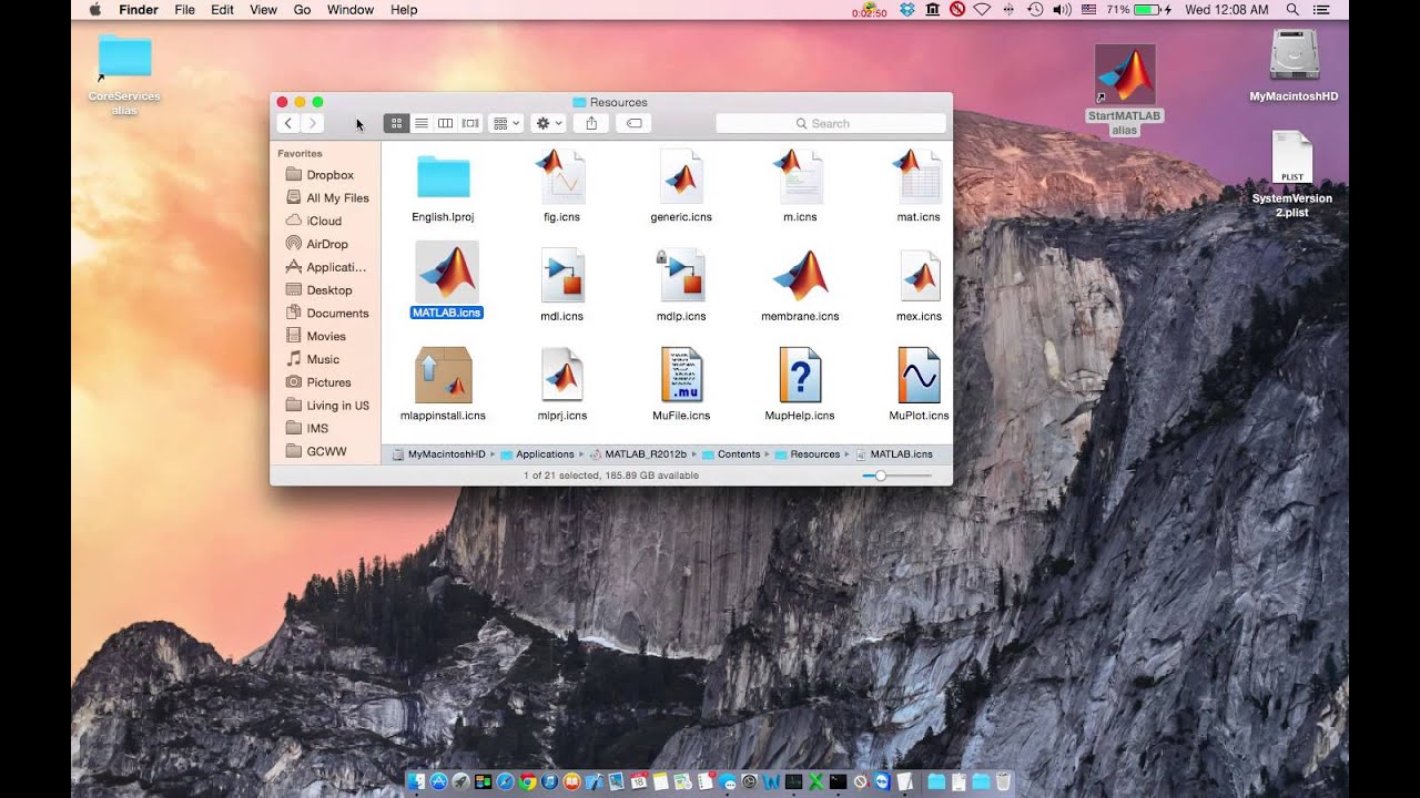 matlab for mac size
